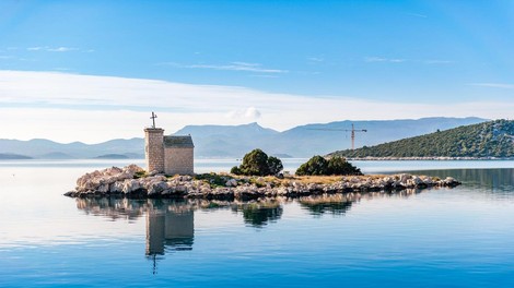 Jadran Jadransko morje Hrvaška voda mrtev delfin