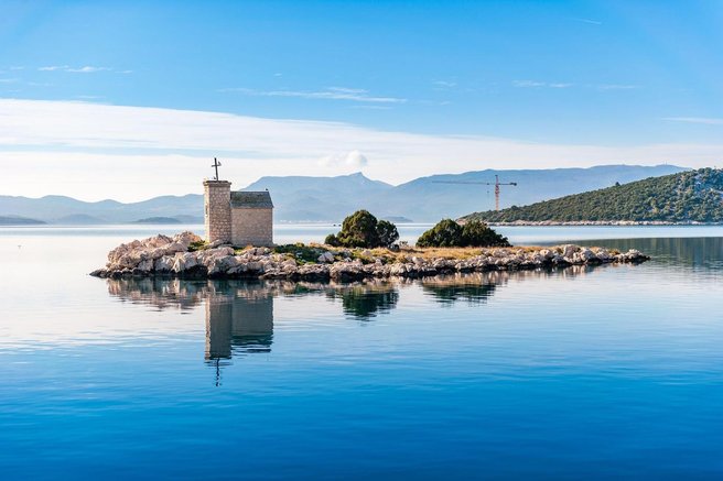 Jadran Jadransko morje Hrvaška voda mrtev delfin
