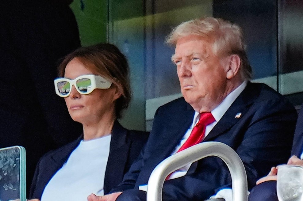 Melania Trump sinu nekdanjega ameriškega predsednika grozi s tožbo (foto: Profimedia)