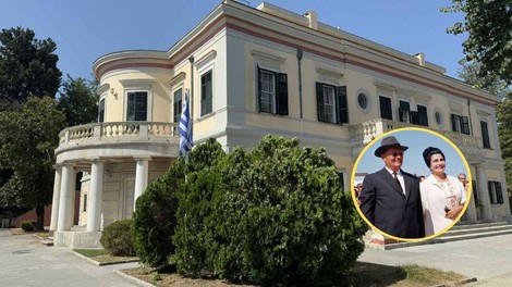 Krf Mon Repos palaca Tito Jovanka