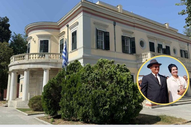 Krf Mon Repos palaca Tito Jovanka
