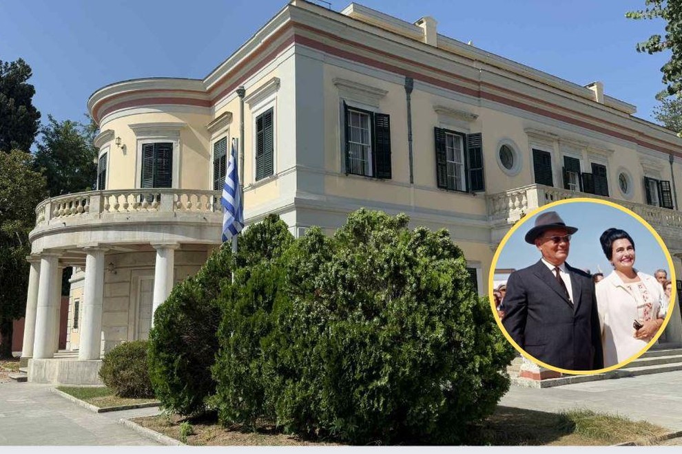 Krf Mon Repos palaca Tito Jovanka