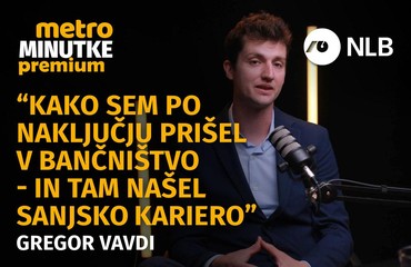 Gregor Vavdi: "Kako sem po naključju prišel v bančništvo – in tam našel sanjsko kariero"
