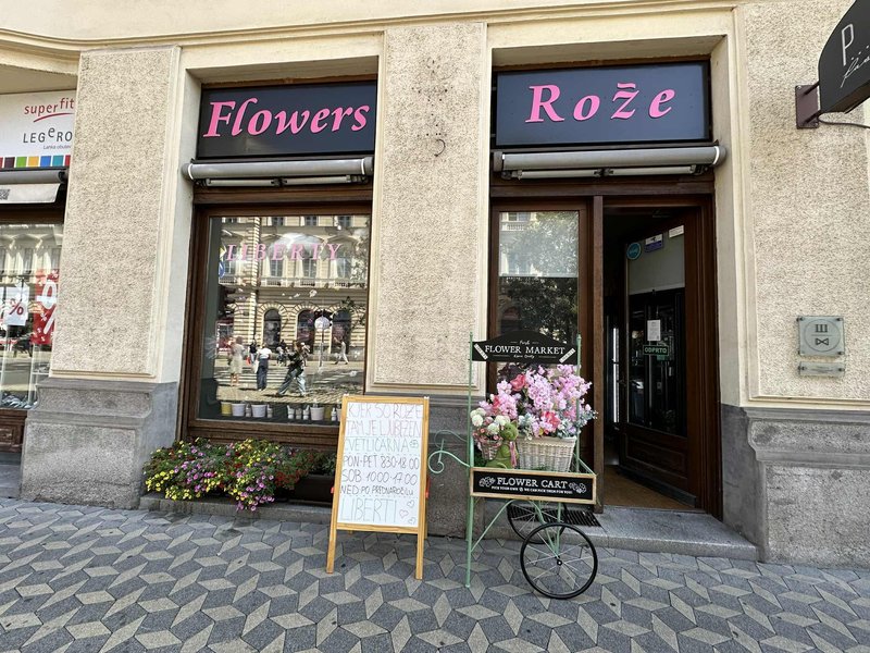 V centru Ljubljane se je odprla nova cvetličarna, ki pritegne veliko pozornosti (FOTO)