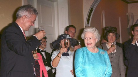 Ljubljana hotel Union kraljica Elizabeta II.