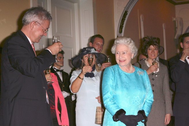 Ljubljana hotel Union kraljica Elizabeta II.