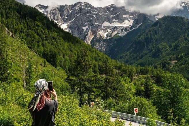 Logarska dolina turistka