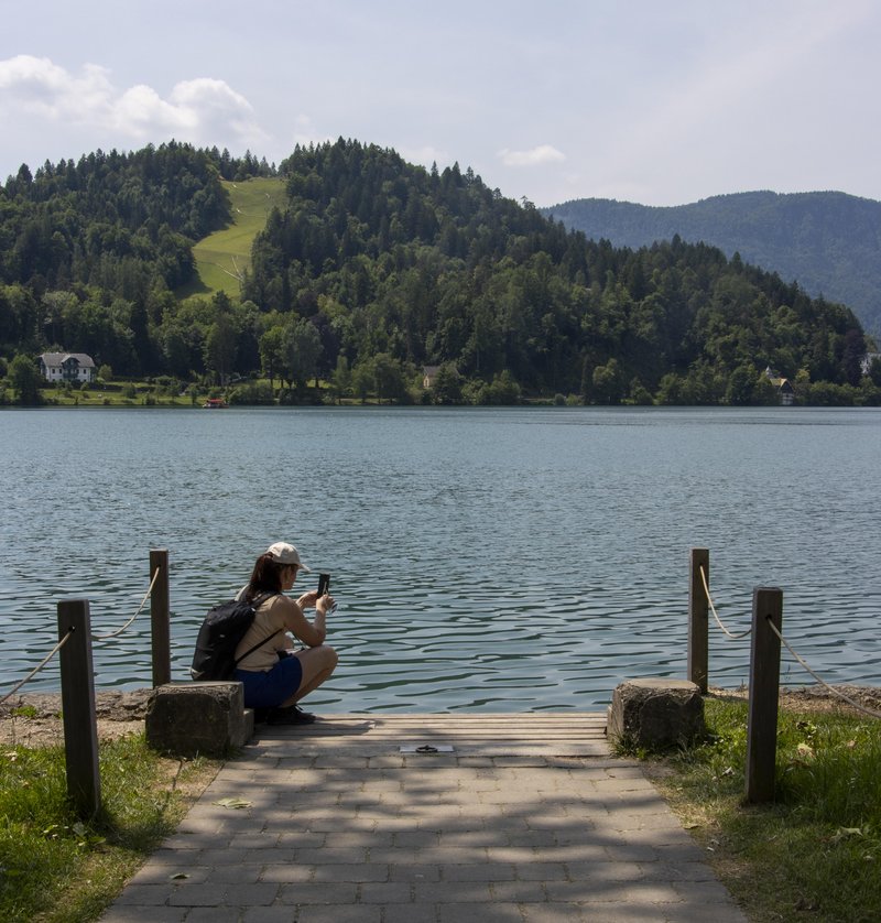 Slovenija turistka jezero