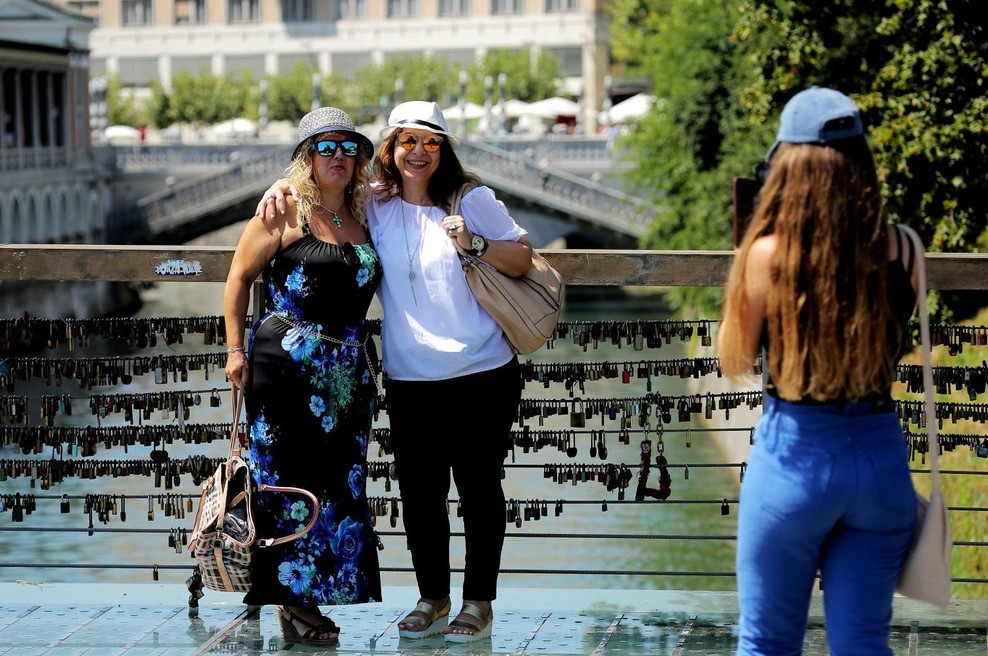 Turistični rekord v Sloveniji: julija več obiskovalcev kot kadarkoli doslej (foto: Daniel Novakovič/STA)