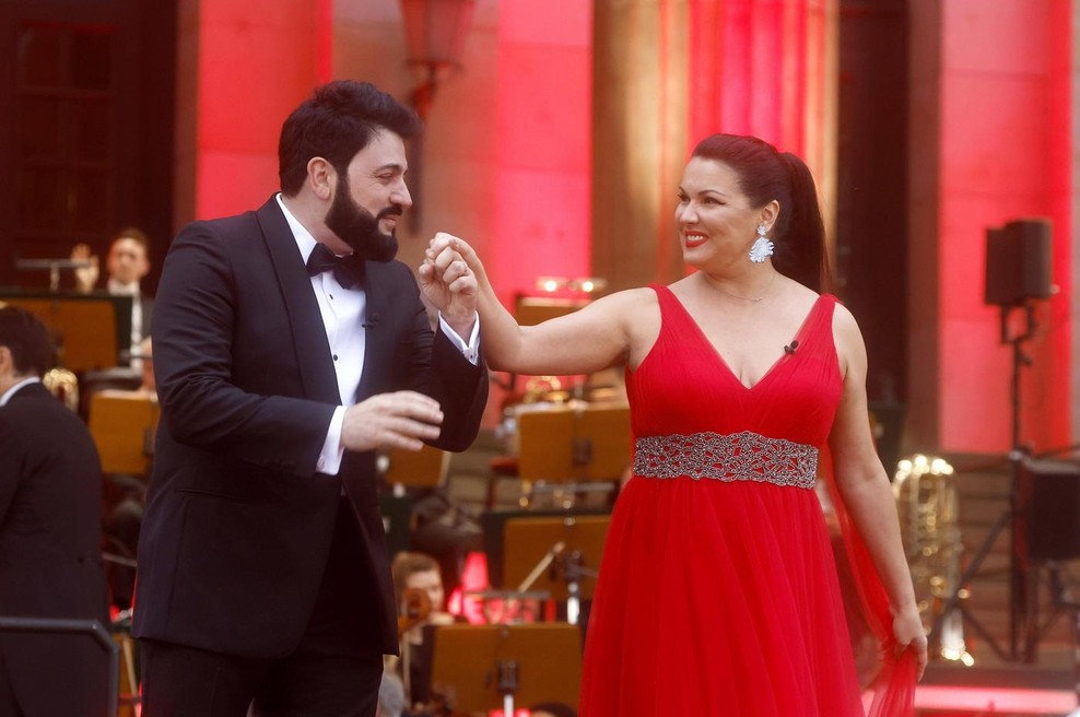 Operna velikana Ana Netrebko in Jusif Ejvazov spet skupaj na odru 73. Ljubljana Festivala! (foto: Profimedia)