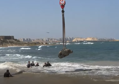 Arheologi obnemeli: iz vode se je začelo dvigovati pozabljeno starodavno mesto (VIDEO)