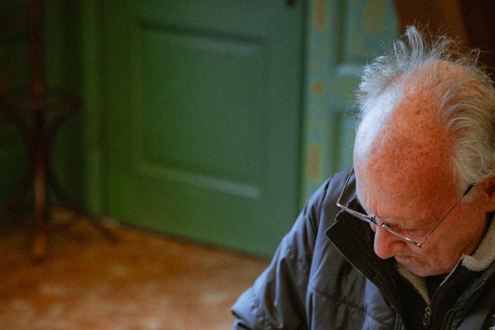 Režiser Werner Herzog Postojnska jama snemanje obisk
