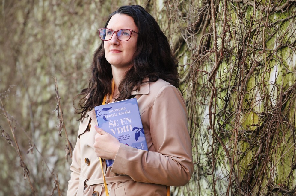 Mlada slovenska pisateljica s težko osebno izkušnjo: "Pisanje te naredi ranljivega, zato ga je težko dati od sebe" (foto: Aleksandra Saša Prelesnik)