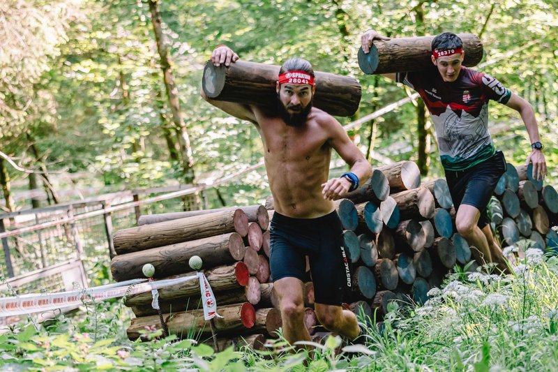 Spartan tek z ovirami