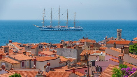 Piran morje ladja