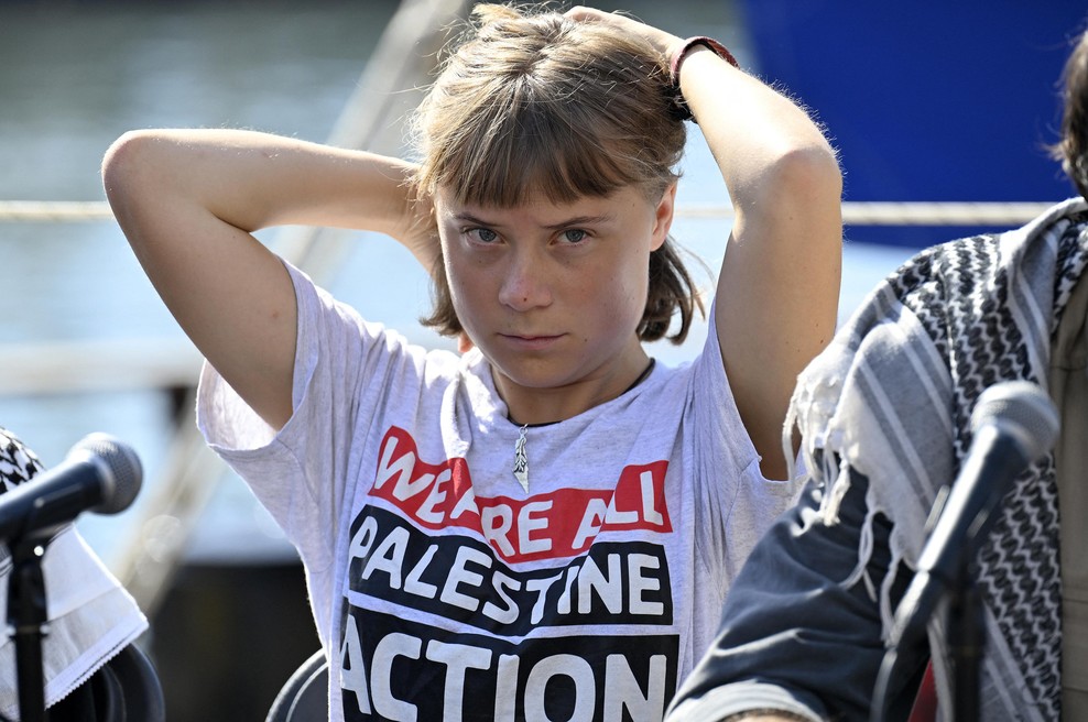 Greta Thunberg spet pluje proti Gazi: misija se razlikuje od prejšnjih (foto: Profimedia)