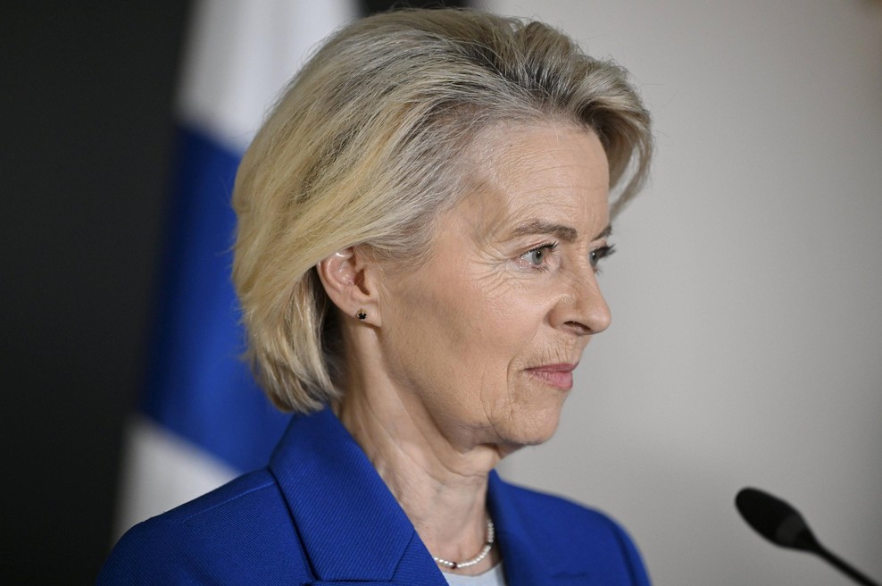 Ursula von der Leyen vpletena v incident, za katerim naj bi stala Rusija (foto: Profimedia)