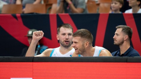 Eurobasket Nemčija Slovenija Luka Dončić Šport TV spor emoji objava zapis