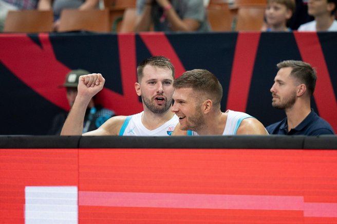 Eurobasket Nemčija Slovenija Luka Dončić Šport TV spor emoji objava zapis