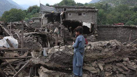 Afganistan, potres