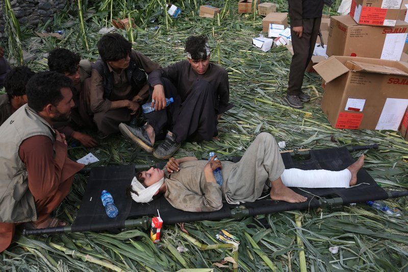 Afganistan, potres
