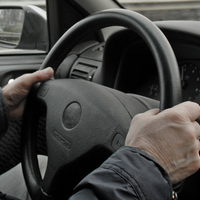 upokojenec, volan, voznik