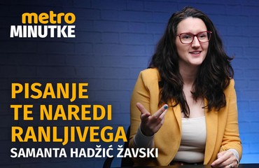 Samanta Hadžić Žavski: "Pisanje te naredi ranljivega, zato ga je težko dati od sebe"