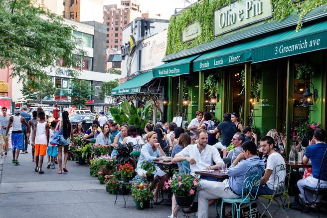 hrana restavracija zdravje bolezni raziskava New York