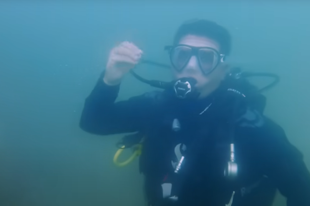 Potapljači ob prihodu na površje morja kričali od navdušenja: prepričani, da so razvozlali eno največjih skrivnosti človeštva! (foto: YouTube/posnetek zaslona)