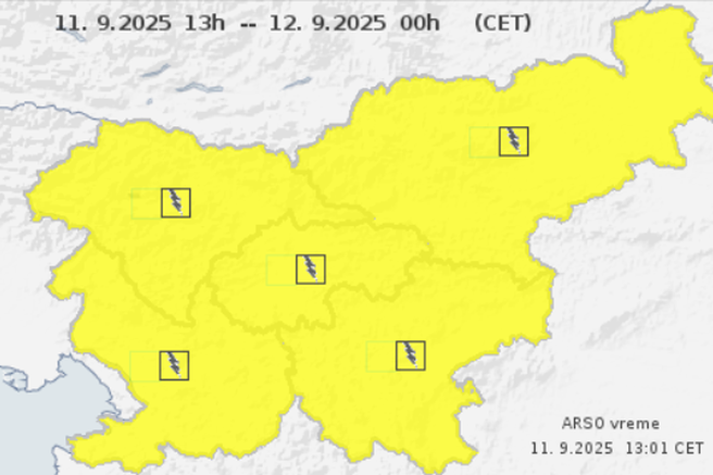 Bo umetna inteligenca pomagala pri napovedi vremena? To pravijo pri Arsu