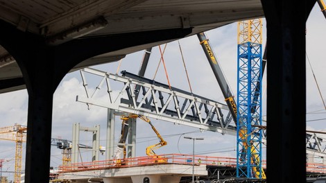 Prvi korak prenove ljubljanske železniške postaje: novi peroni kmalu na voljo potnikom
