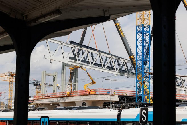 Prvi korak prenove ljubljanske železniške postaje: novi peroni kmalu na voljo potnikom