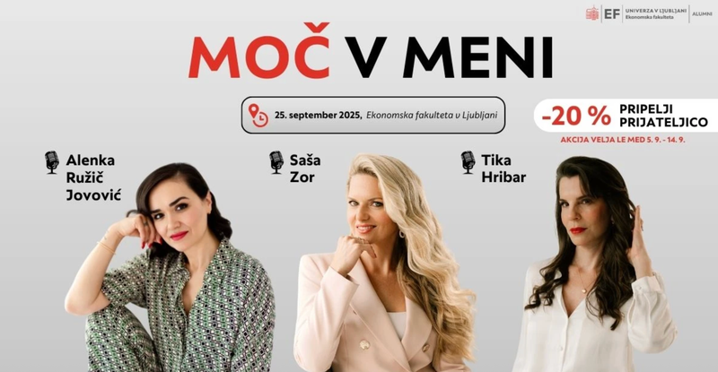 Tri ženske, tri zgodbe, moč in navdih – ekskluzivni dogodek, ki ga ne smete zamuditi