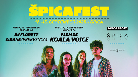 Špicafest 2025: konec tedna, ko Ljubljana pleše na ritme elektronske glasbe in indie rocka
