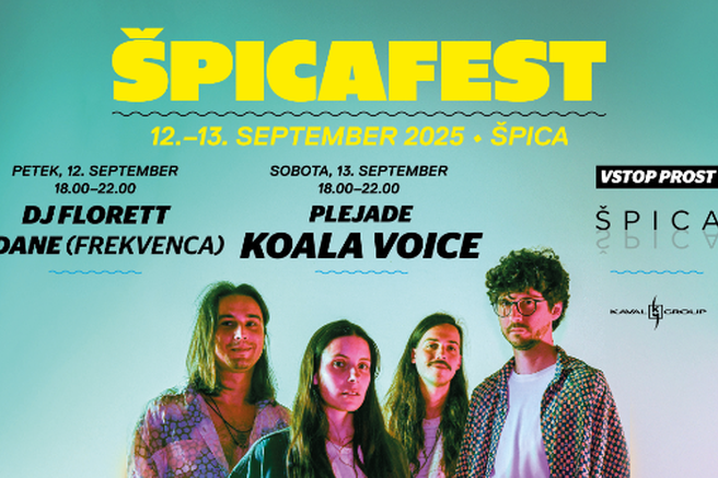 Špicafest 2025: konec tedna, ko Ljubljana pleše na ritme elektronske glasbe in indie rocka