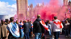 London, protest