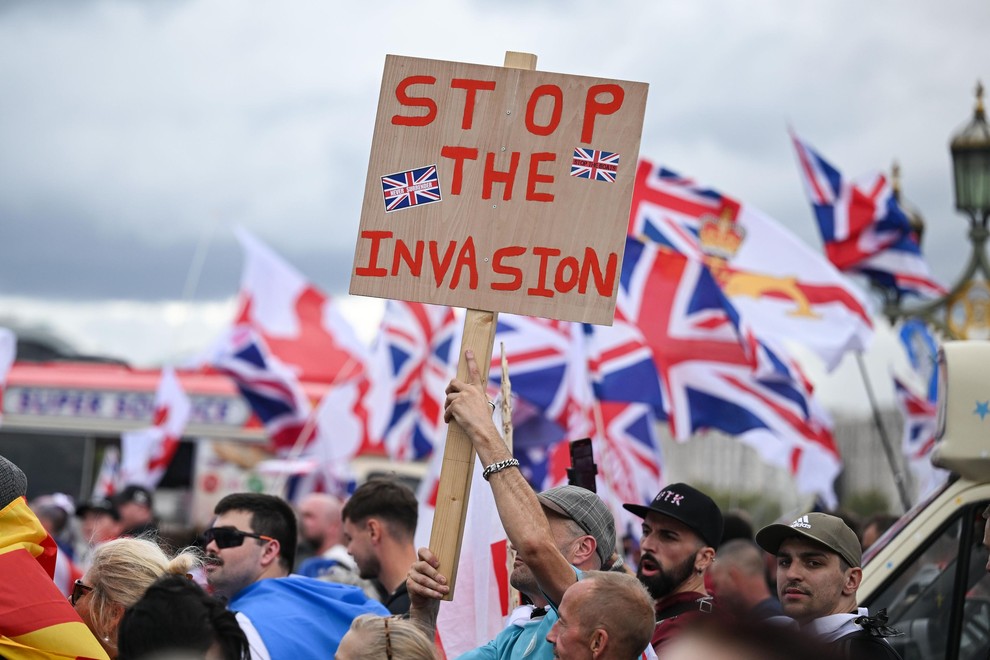 London, protest