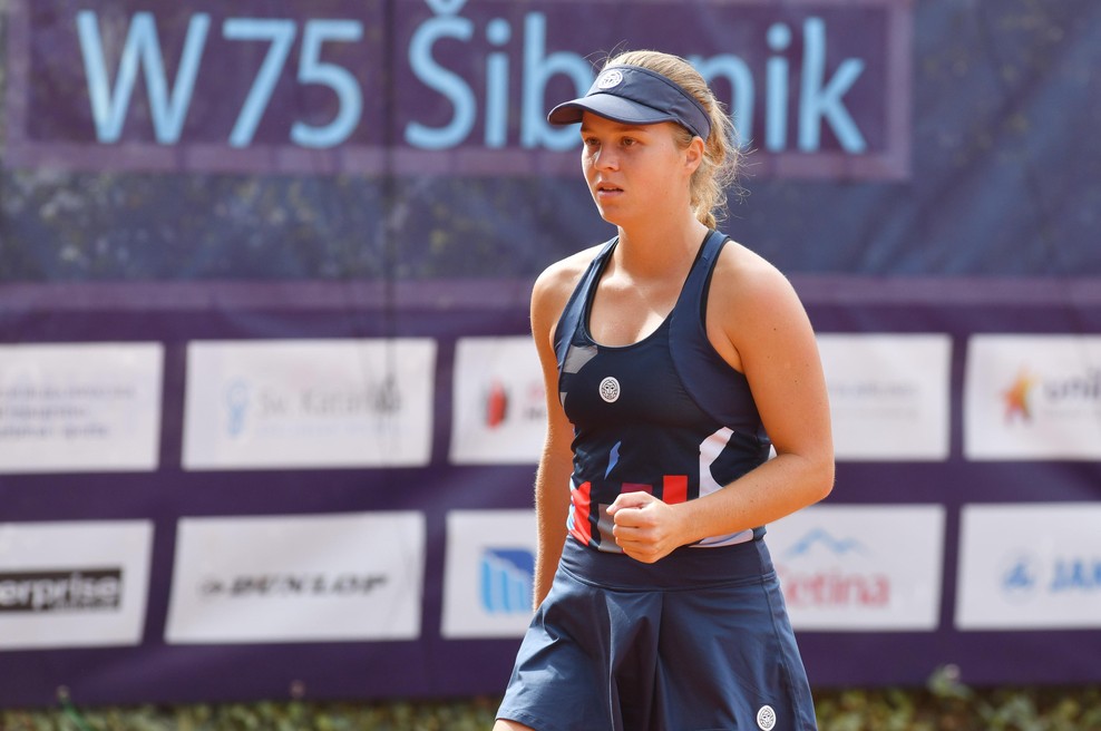 Veronika Erjavec izjemna na Kitajskem: na turnirju WTA zmagala brez izgubljenega niza (foto: Hrvoje Jelavic/PixSell)