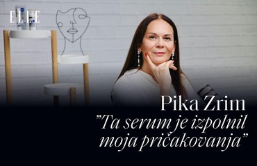 Pika Zrim: ”Ta serum je izpolnil moja pričakovanja"