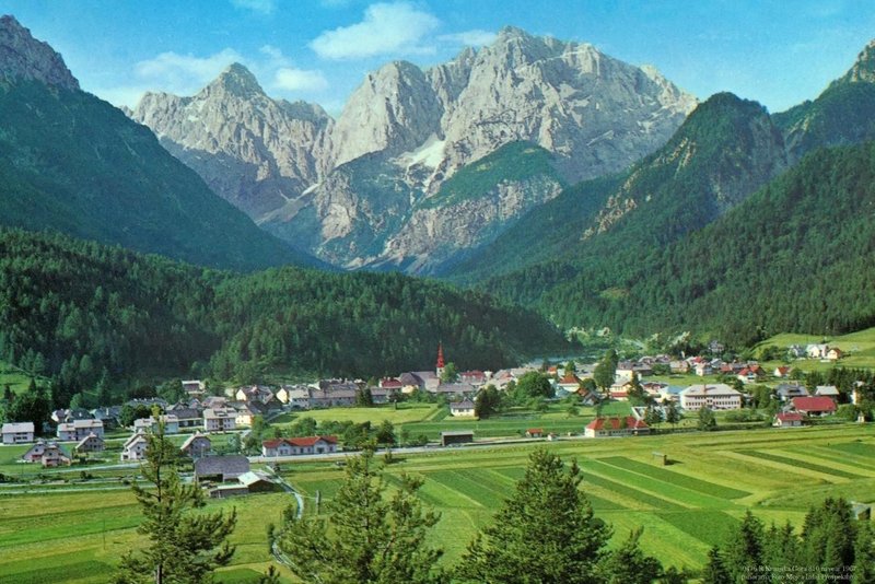 Kranjska gora Slovenija zelena