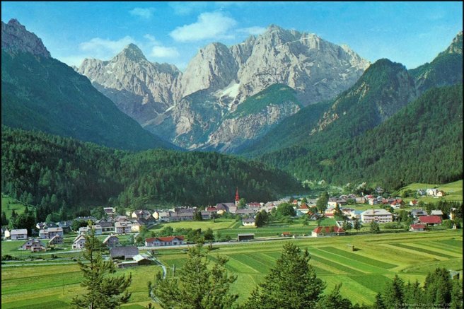 Kranjska gora Slovenija zelena