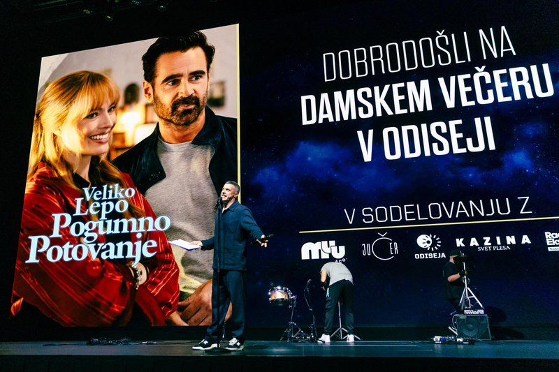 film premiera Damski večer Odiseja Klemen Slakonja