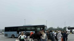 letalisce Joze Pucnik potniki avtobus Arriva
