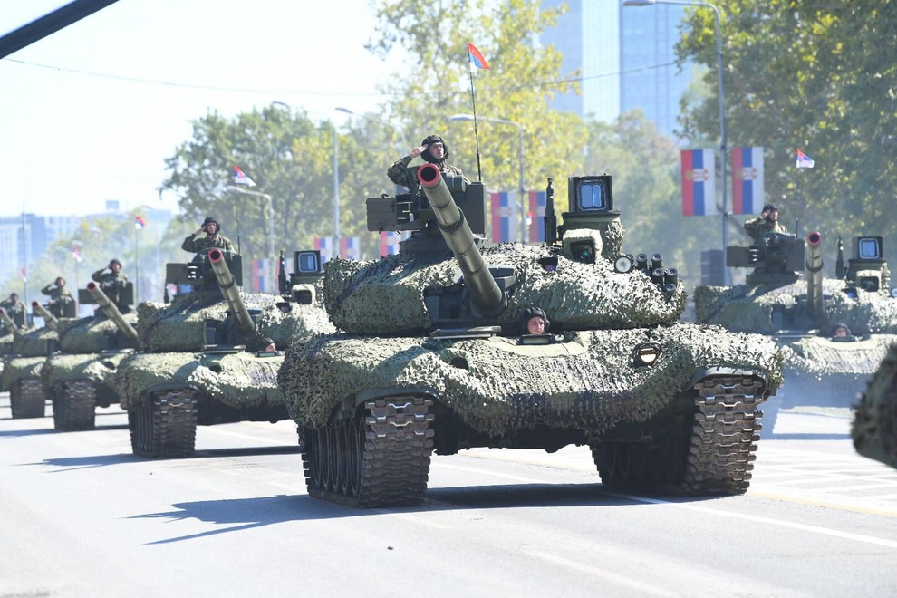 vojaška parada Srbija