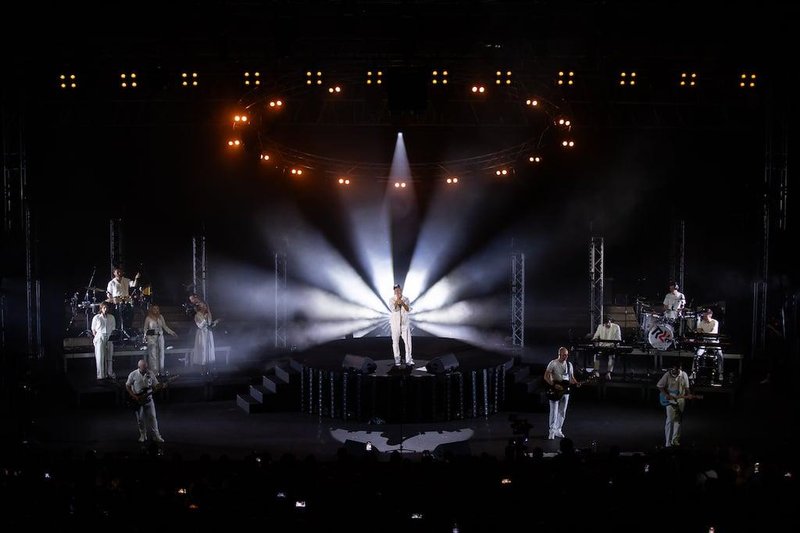 Skupina Flirrt koncert Križanke
