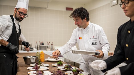 Znan slovenski chef na slovitem filmskem festivalu ustvaril nekaj izjemnega