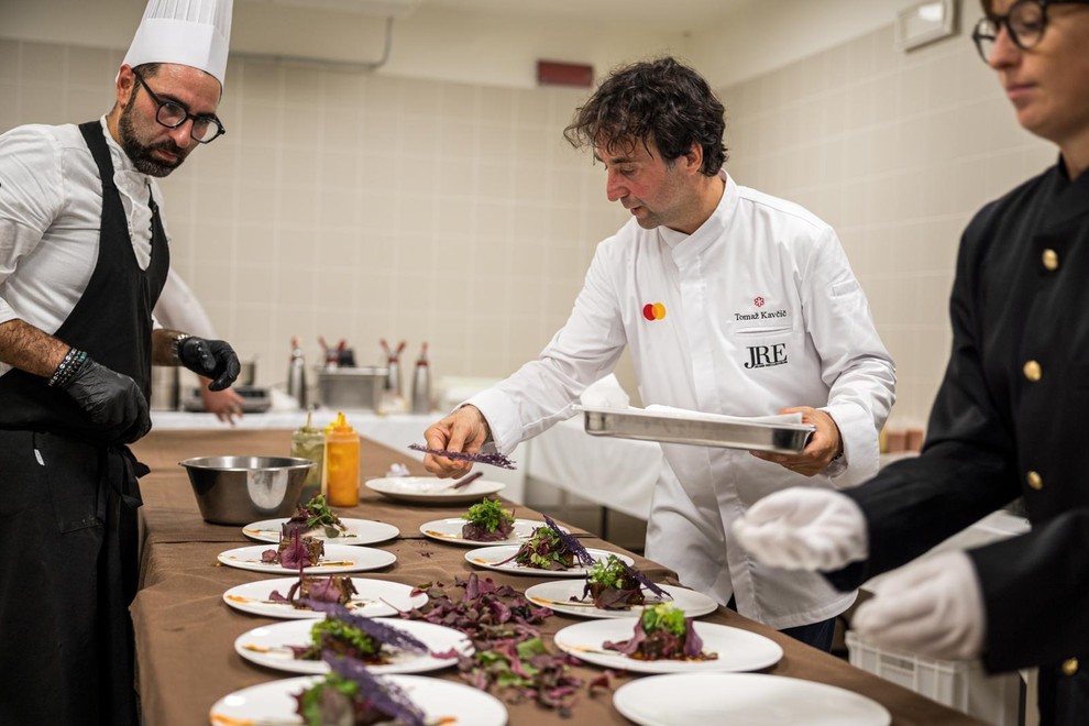Znan slovenski chef na slovitem filmskem festivalu ustvaril nekaj izjemnega