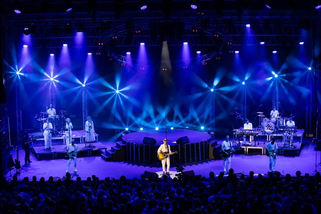 Skupina Flirrt koncert Križanke