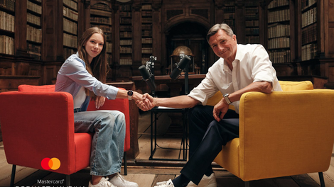 mastercard Borut Pahor Živa Remic