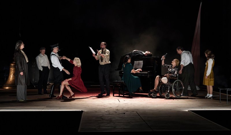 Osvoboditev Skopja predstava DRAMA režiser Luka Marcen
